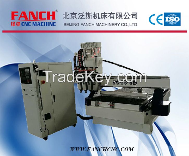 Four Heads CNC Router Machine