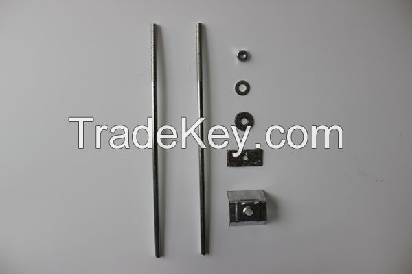 galvanized roofing bolts with nuts and washer from factory