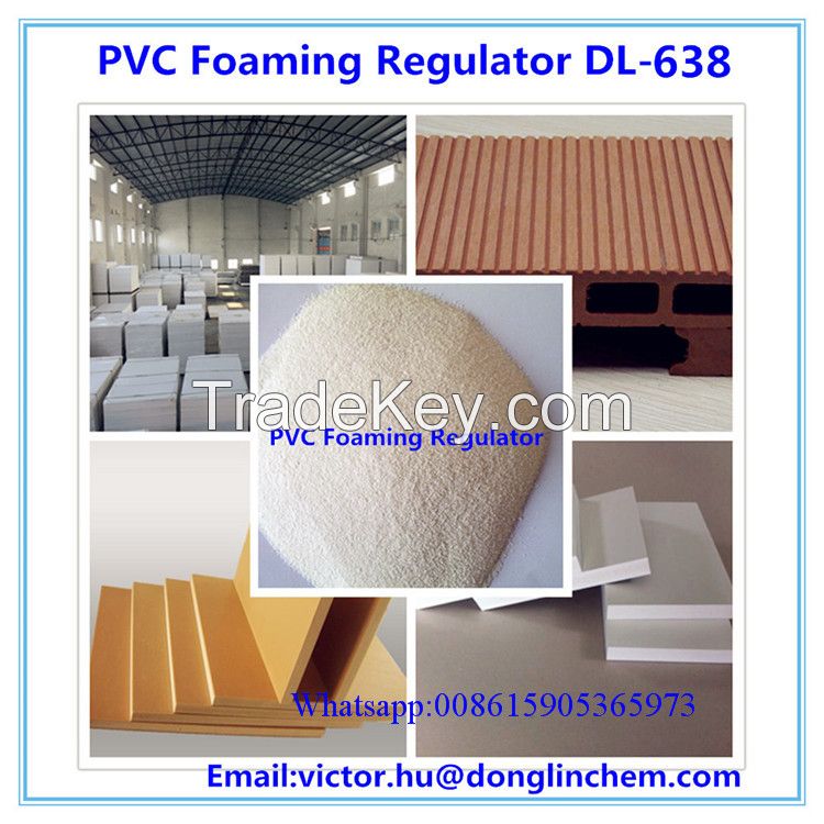 PVC Foaming regulator for PVC foam board, WPC, foam shoes etc.ACR90, 100