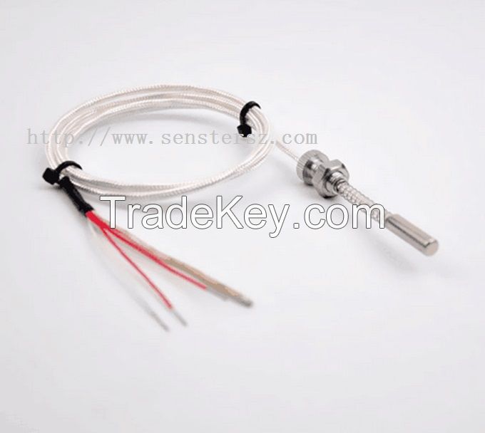 Shenzhen Senster Electronics PT100 Temperature Probe 5X40mm Tube 1m Cable Building Automation