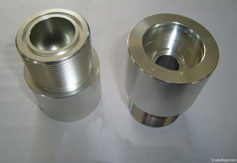 Precision CNC turned aluminum parts