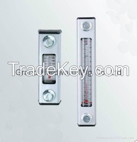 Hydraulic tank oil level indicator with thermometer, hydraulic oil level gauge with thermometer
