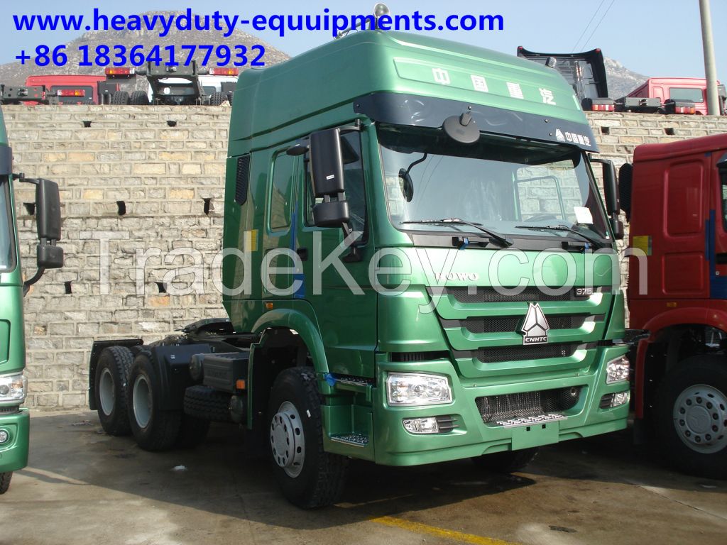 HOWO 4X2/6X4 tractor truck, 290-420hp option