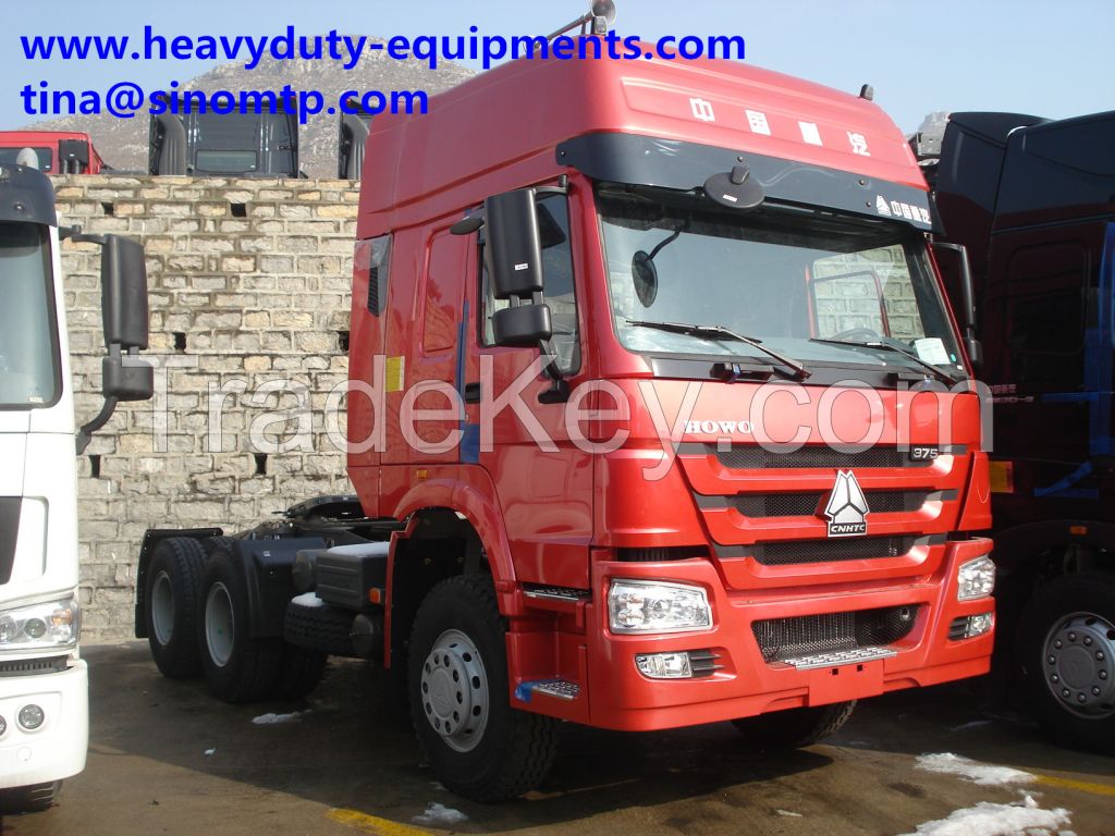 HOWO 4X2/6X4 tractor truck, 290-420hp option