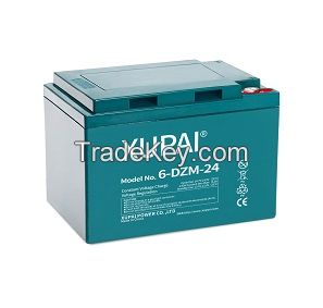 12V24ah for E-Bike Batteries long lifetime 6-Dzm-24