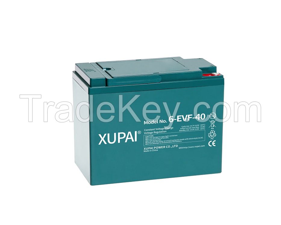 12V 40ah Lead-Acid Battery Rechargeable Battery for Electric Vehicles