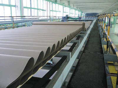 corrugated cardboard production line