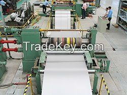 metal sheet steel iron slitting machine fully automatic shearing machine