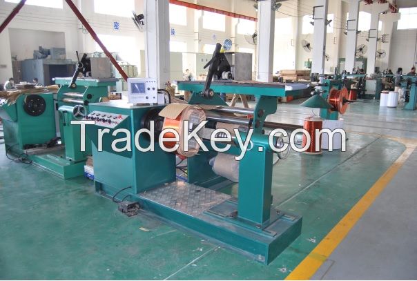 transformer coil winding machine