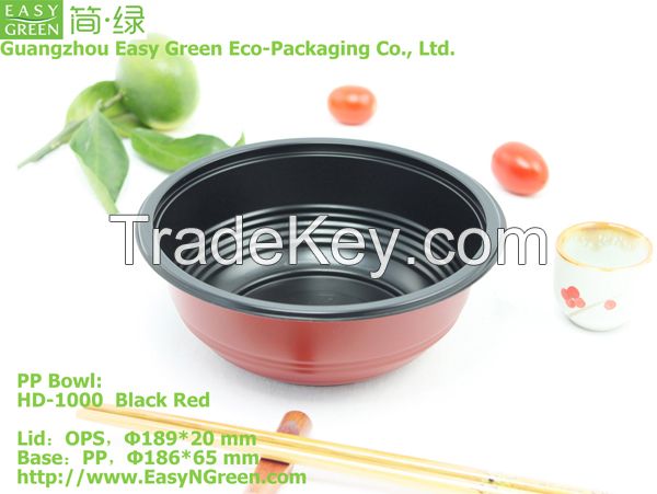 Plastic bowl