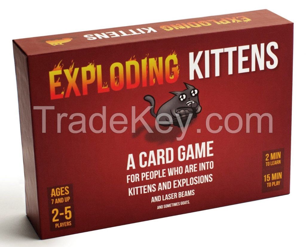 Exploding Kittens: A Card Game About Kittens and Explosions