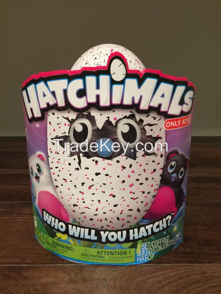 Hatchimals Spin Master Target Exclusive Pink Gray Speckled Egg ToyInteractive