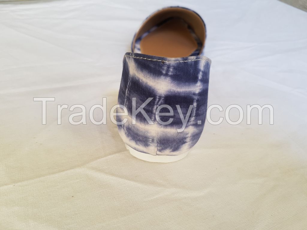 Indigo Shibori Sandals