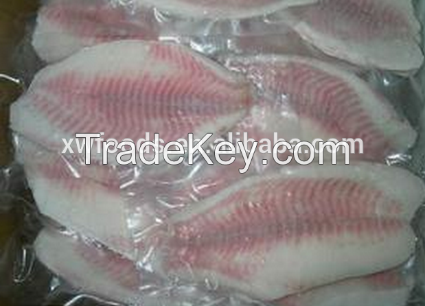 well-trimmed  IVP  and CO treatment Tilapia fillet