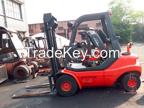 Used Linde Truck 350 351 352 Diesel Forklift Trucks H18D H20D H25D H30D H35D H40D H45D H50D 1800kg~5000kg Used Trucks 1.8~5 ton