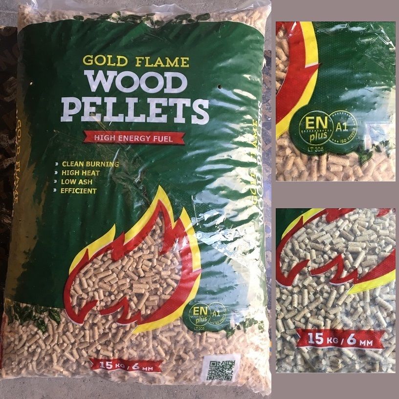 Fire Wood Pellets for Wood-fired ovens, BBQs, Grills, Smokers, Stoves