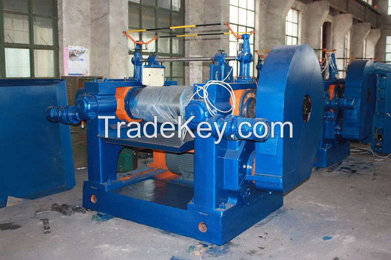 Two roll mixing mill with compact/ Open mixing mill B Type