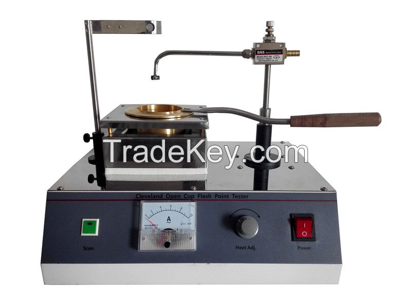 Hot Sale ASTM D92 Cleveland Open Cup Flash Point Tester