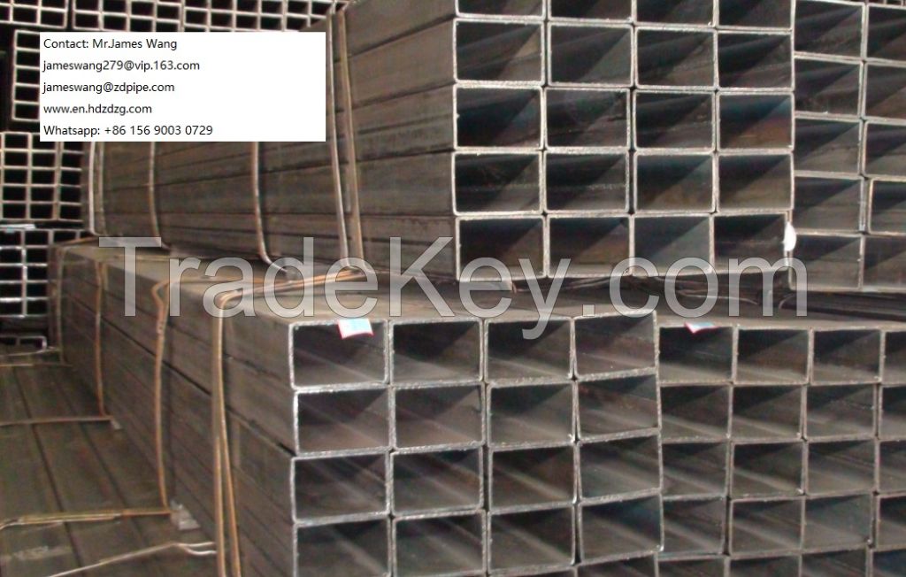 Black Rectangular Pipe - Hollow Sections