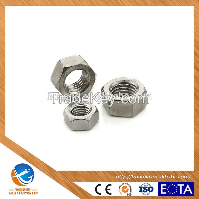Dependable Performance Hex Nuts, HIGH STRENGHT NUTS
