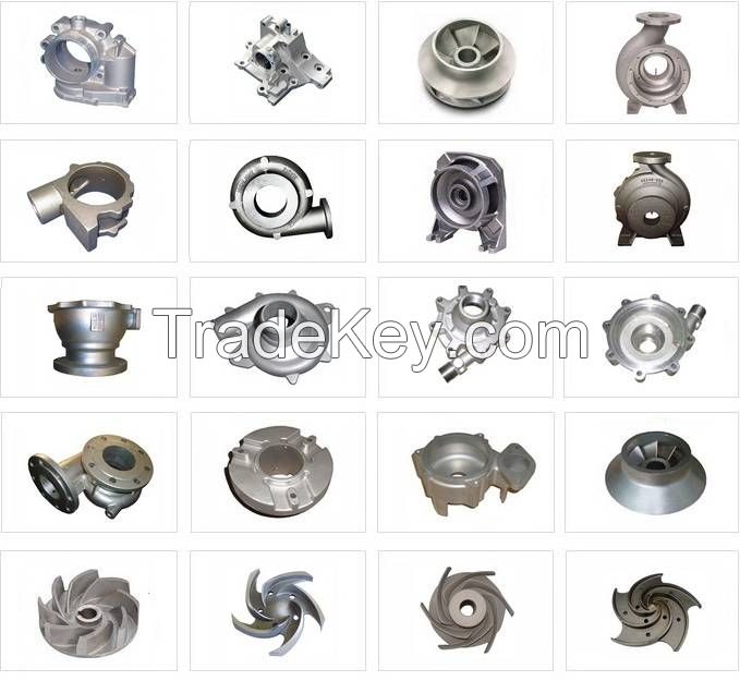 Cast iron pump parts