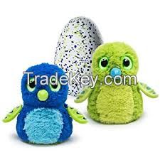 Hatchimals - Hatching Egg - Interactive Creature - Draggle - Blue/Green Egg 