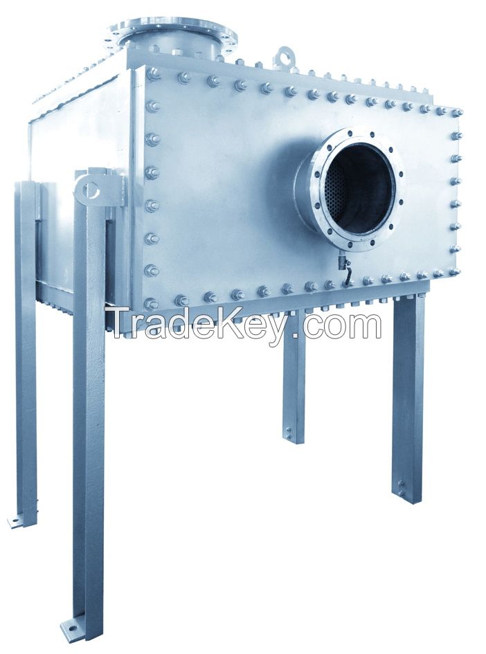 All welded bloc plate heat exchanger