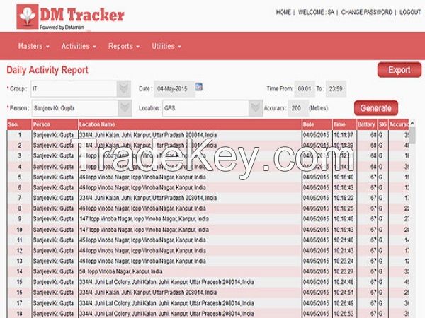 Location Tracker Android App