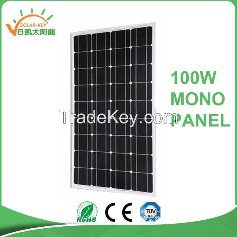Hot sale mono 100 solar panel in india market