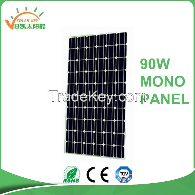 Cheap price mono panle 70-90w solar panel in India marker