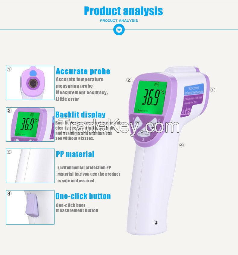  Non-contact   Infrared IR Laser Digital Thermometer  New
