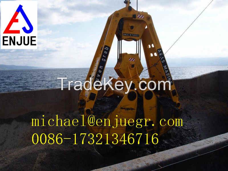 The Single Rope Dredging Clamshell GRABS