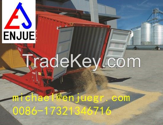 Hydraulic Telescoping Container Loading Tilter with Loading Reading Cell