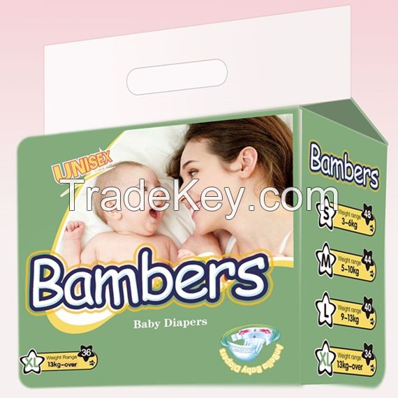 hot selling disposable baby diapers