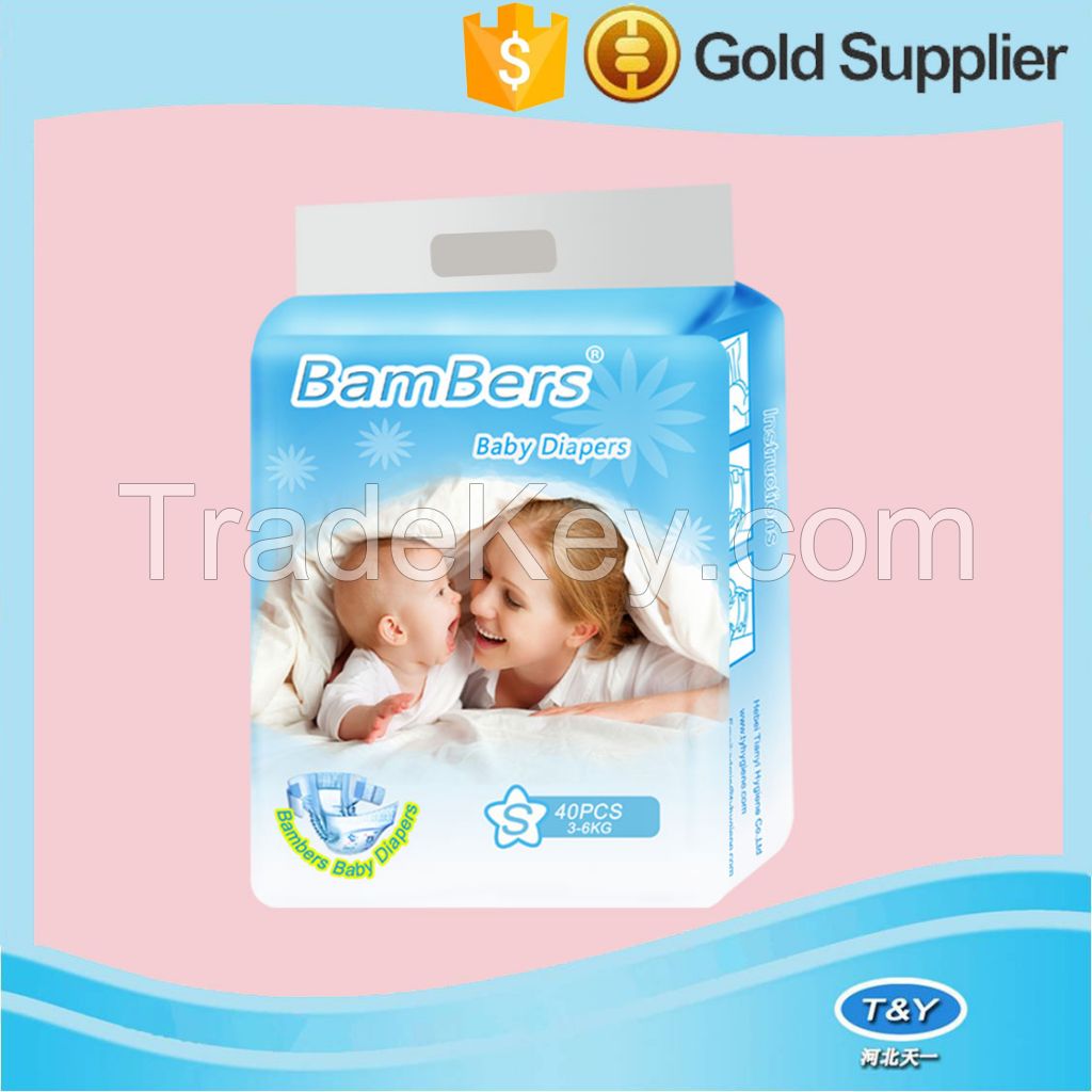 hot selling disposable baby diapers