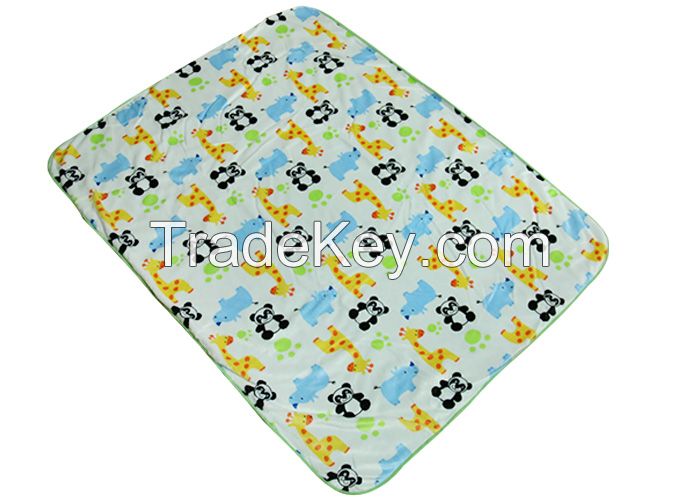 High quality 100% polyester double sided lovely blanket for children gift made in china with SGS certification