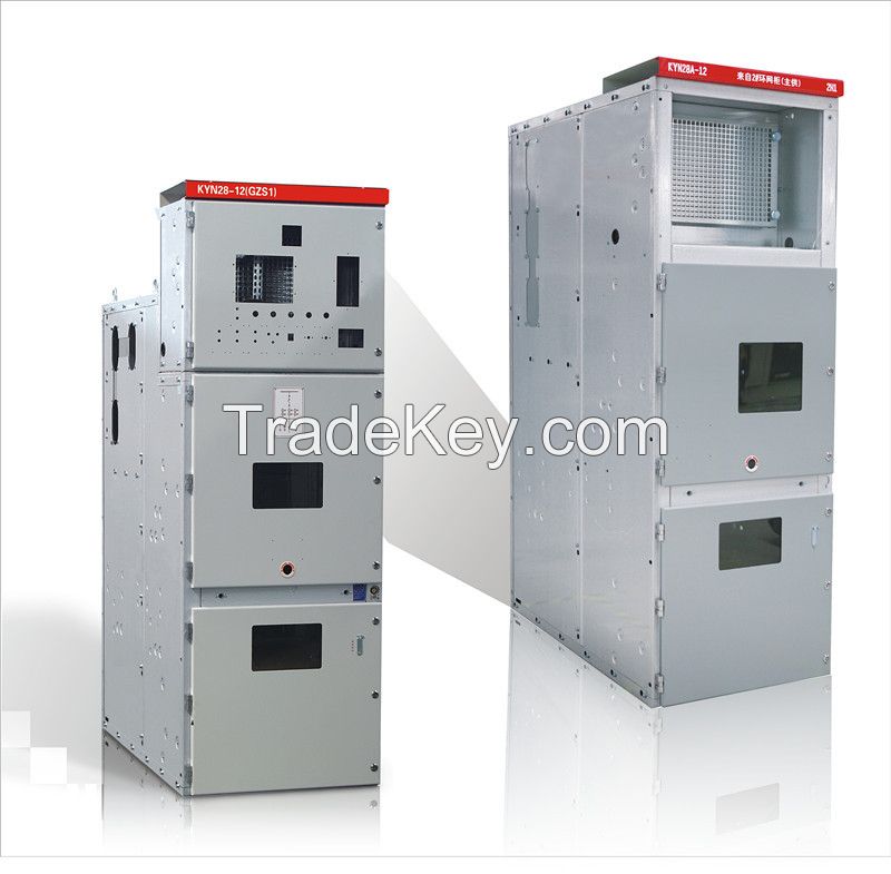 KEMA Tested 12KV Switchgear Cubicle High Voltage Panel KYN28-12(II)