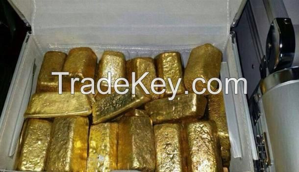 Gold Nuggets and bars