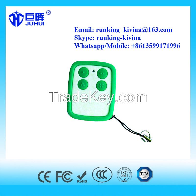 Multi-Frequency copy face to face remote control duplicator for gate and garage doors