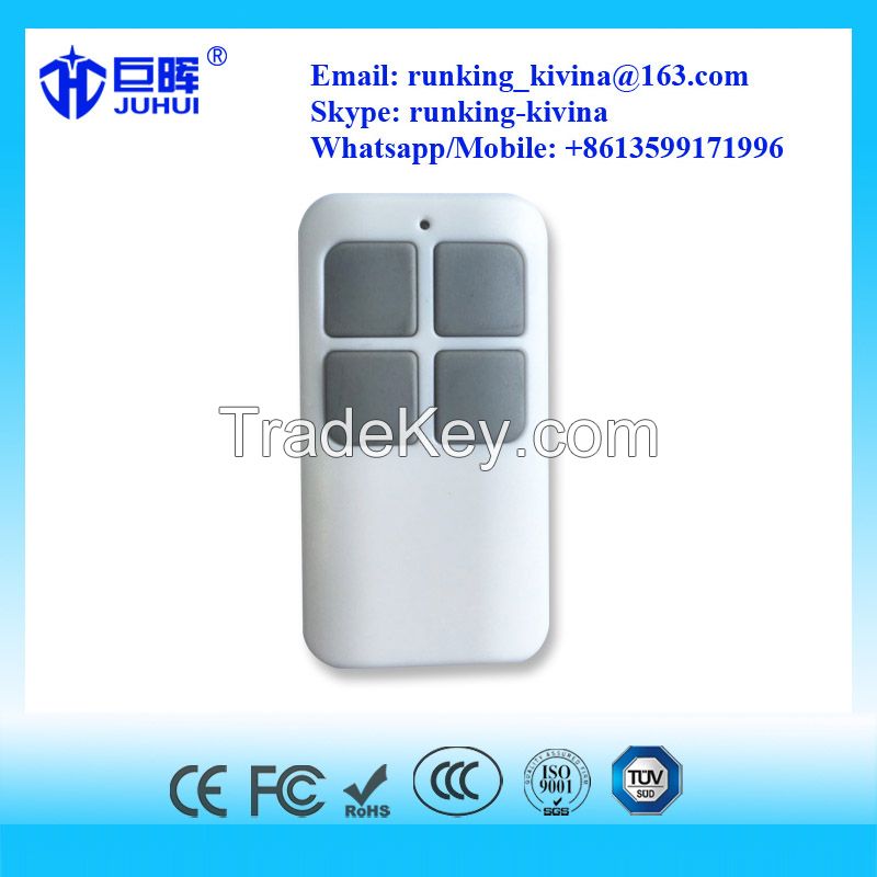 Multi-Frequency copy face to face remote control duplicator for gate and garage doors