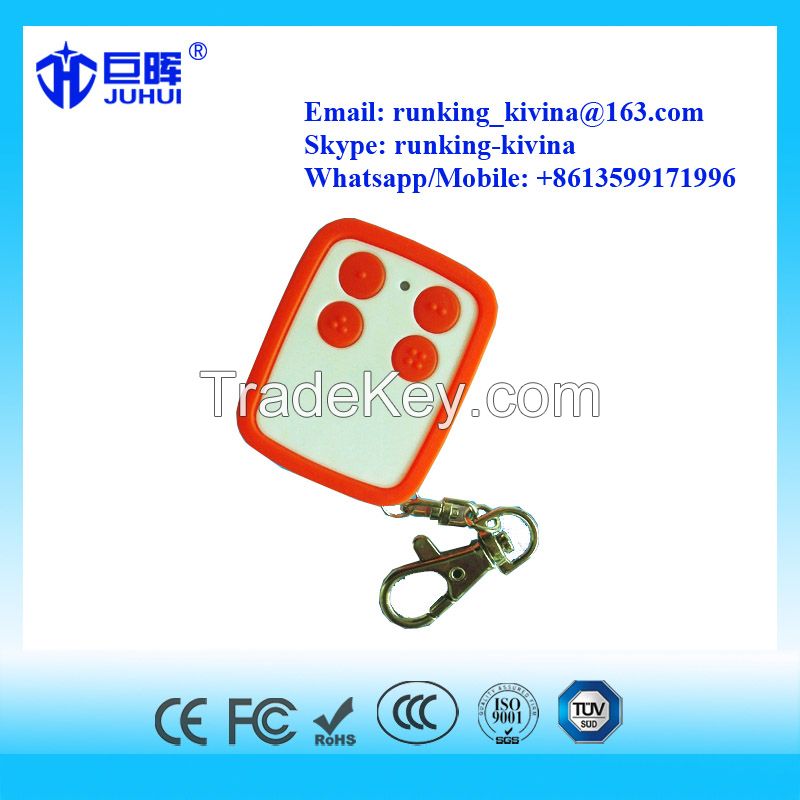 Multi-Frequency copy face to face remote control duplicator for gate and garage doors