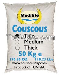 Couscous With Whole Wheat Thin Grain Bag 50 Kg.