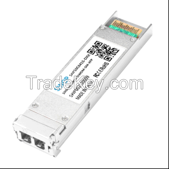 10Gbps-80KM-DWDM-SM-SFP+CDR optical transceiver