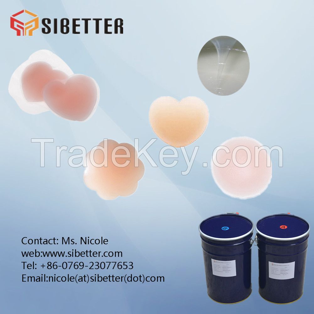 Lifecasting RTV silicone rubber with medical grade 