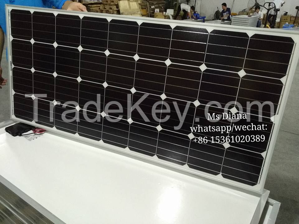 150w mono solar pv panels