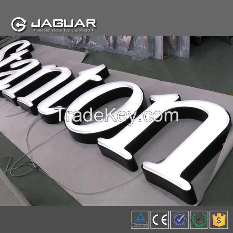 Manufacturer custom channel letters acrylic vacuum forming letters