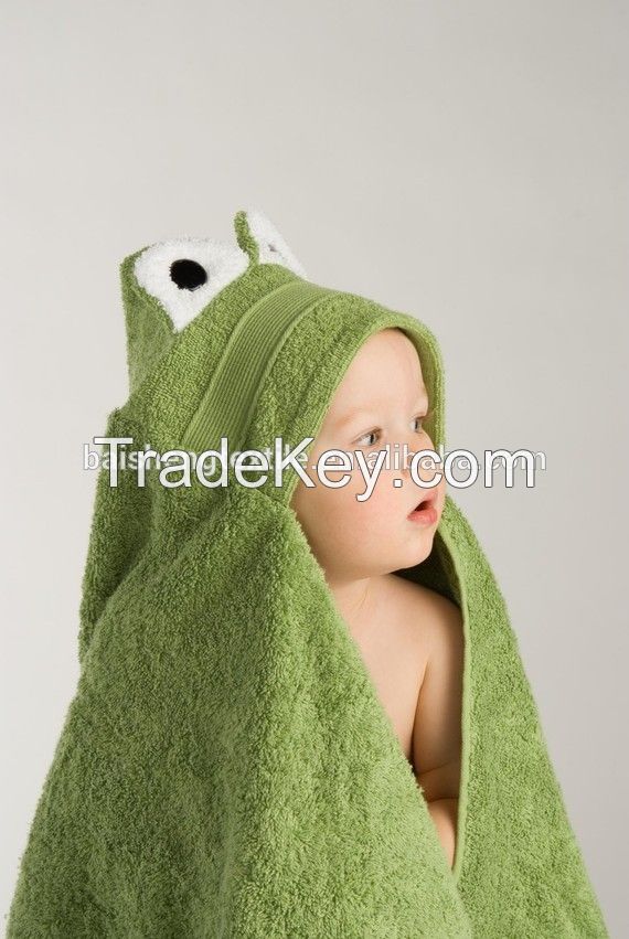 home textile bath towel cotton baby blanket baby kid animal hooded towel