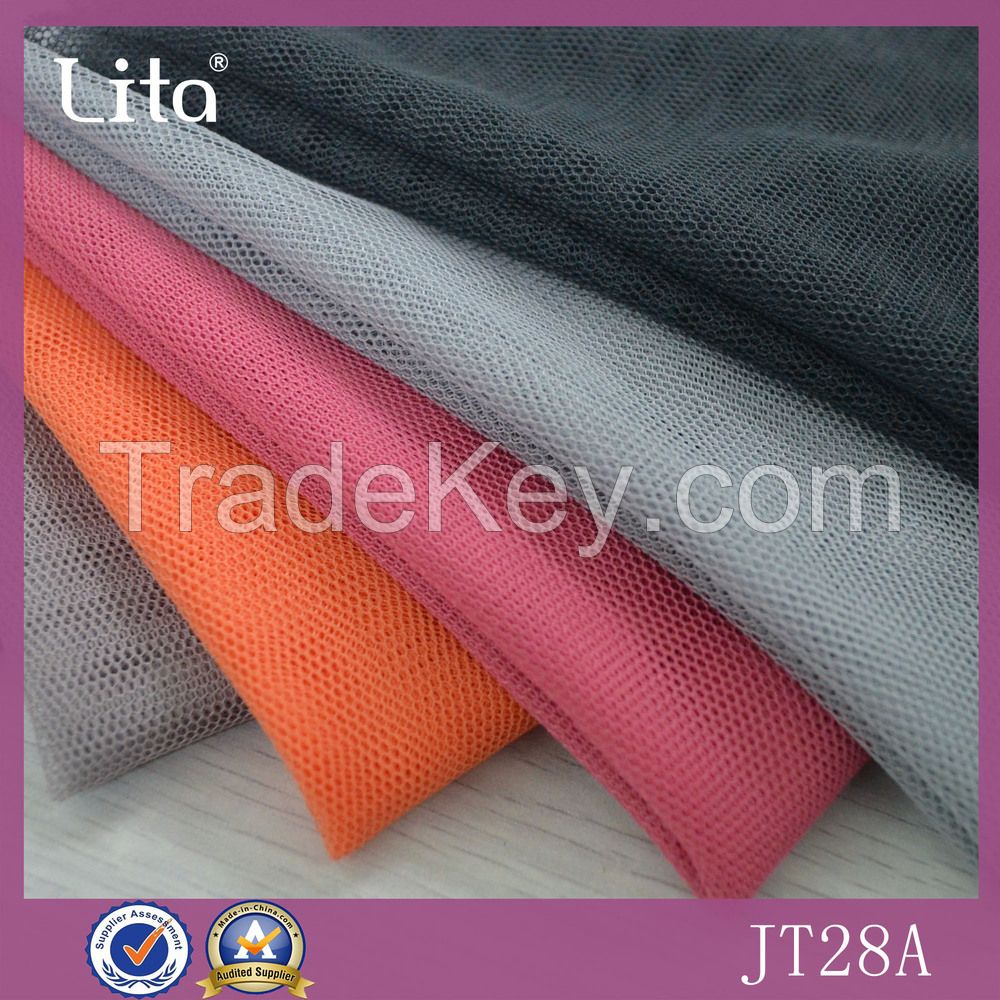 OTM factory price eco-friendly haxgonal polyester mesh fabric