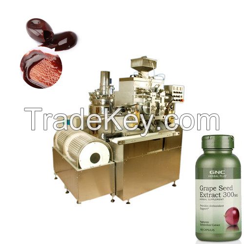 grape seed extract production line and softgel capsule making machine and small encapsulation machine