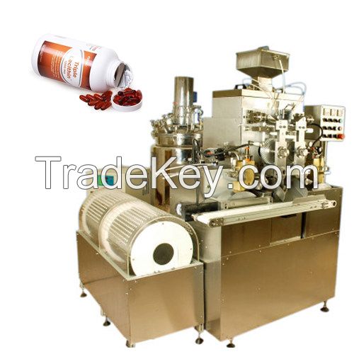 CoQ10 soft capsule production line and softgel capsule making machine and small encapsulation machine